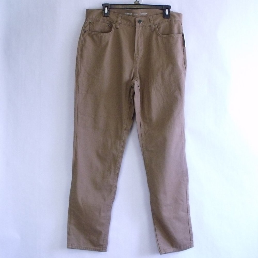 Old Navy Athletic Taper Khaki Pants
